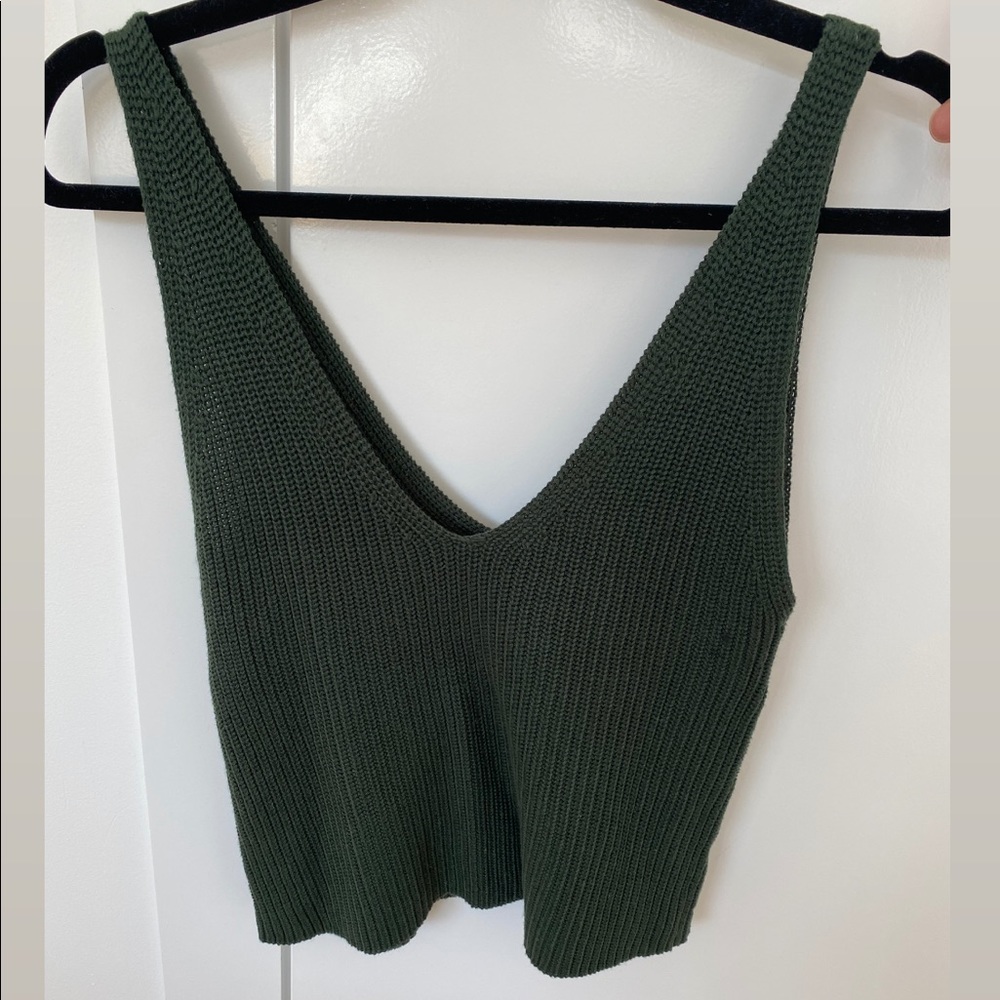 Green Azalea Knit Top (Size Small)